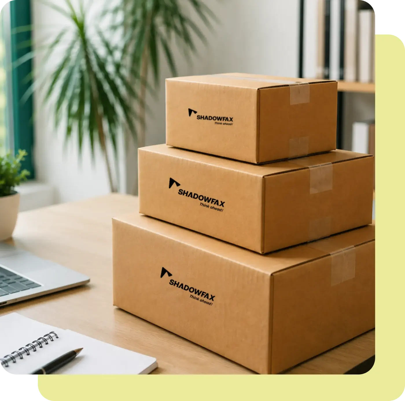 Shadowfax shipping boxes and flat-rate delivery